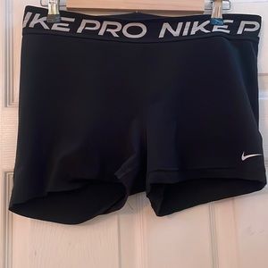 Nike pro spandex shorts